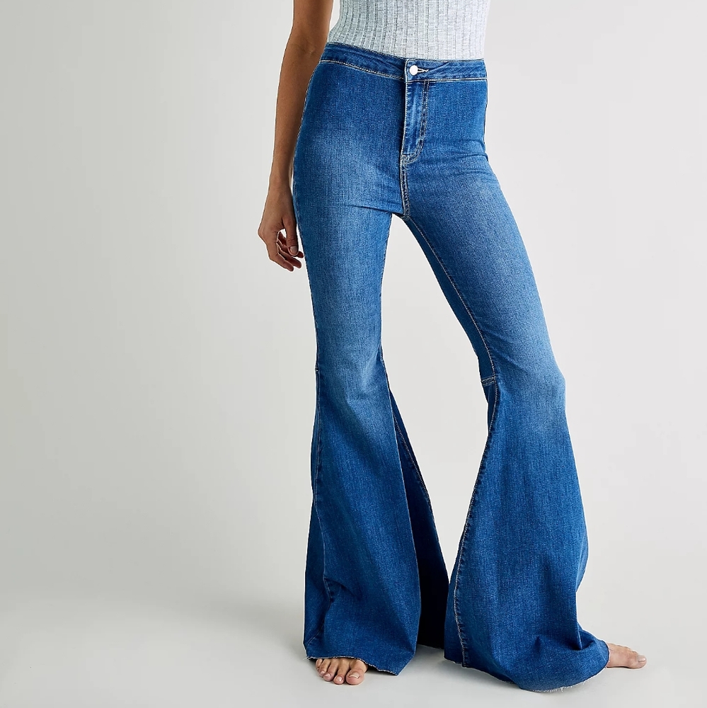 Free People Just Float On Bell Bottoms